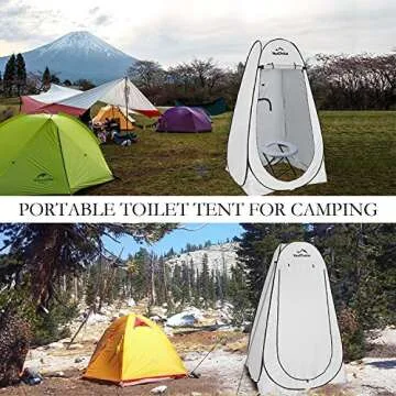 Portable Privacy Shower Tent for Outdoor Adventures