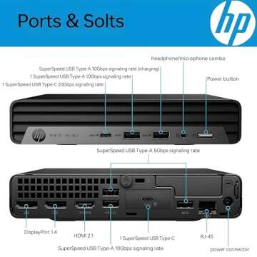 HP Pro Mini 400 G9 Business Desktop - Compact & Powerful