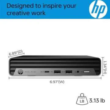 HP Pro Mini 400 G9 Business Desktop - Compact & Powerful