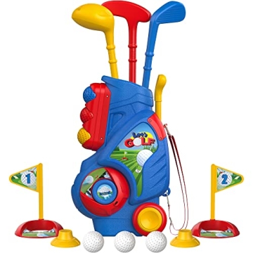 Liberry Toddler Golf Set - Upgraded Kids Golf Cart for Ages 1-5