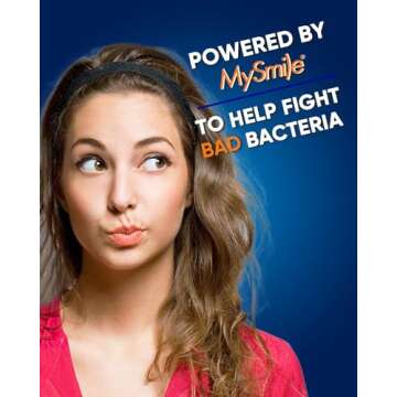 MySmile Mouthwash Alcohol Free, Mouth Wash for Adults, Travel Mouthwash Helps Kill 99% of Bad Breath Germs, Prevents Cavities, Fluoride Free, Fresh Mint, 30 Uses (0.41 Fl Oz (Pack of 30))