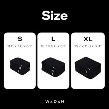 BRANDEN Compression Packing Cube - Travel Essentials Organizer