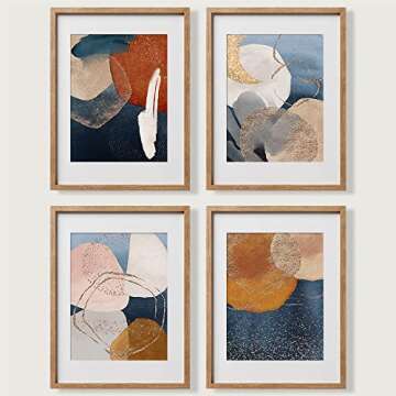 YUMKNOW Boho Abstract Art - Modern Prints for Home Decor