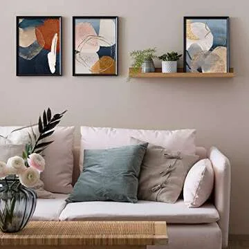 YUMKNOW Boho Abstract Art - Modern Prints for Home Decor
