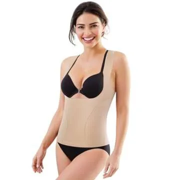 Maidenform womens Your Own Bra Torsette Fl1866 shapewear tops, Body Beige, Medium US