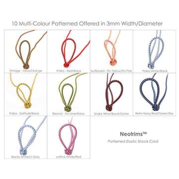 Elastic Stretch Shock Cord for Crafts & Outdoor Use