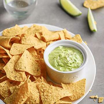 DOWAN 4 oz Porcelain Ramekins for Baking Desserts Set of 6