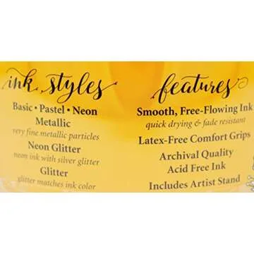 GelWriter 100 Gel Pen Set with Stadium Stand for Creativity