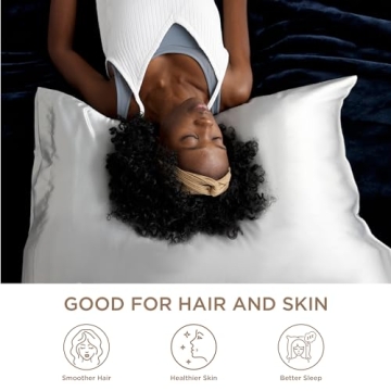 Bedsure Satin Pillowcase Set for Hair and Skin Care