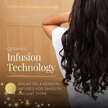 Remington Shine Therapy Curling Wand Argan Oil Keratin Infused