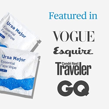 URSA MAJOR Essential Face Wipes | Natural, Biodegradable, Cruelty-Free