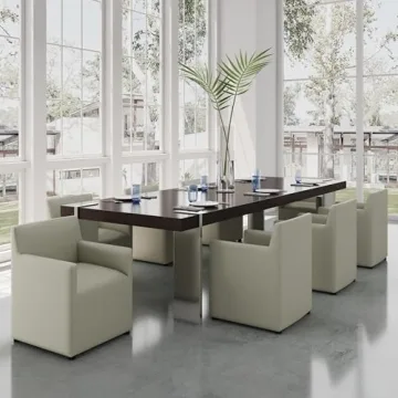 Manhattan Comfort Anna Modern Dining Chair in Stone Grey