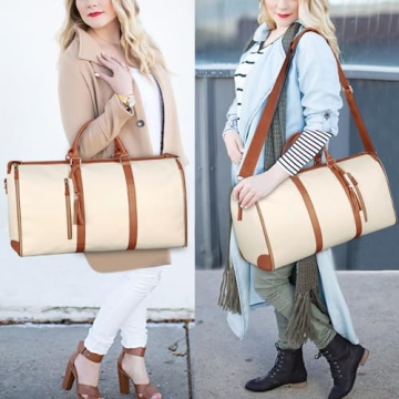 Ytonet Water-Resistant Convertible Garment Bag for Travel