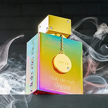 Armaf Club De Nuit Untold Unisex Eau De Parfum 3.6 Ounce