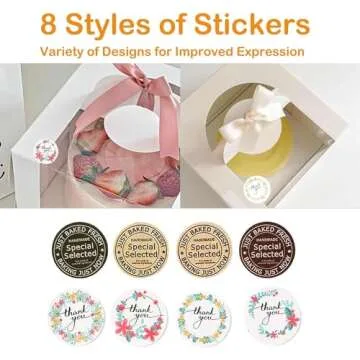 SUGORER 20pcs Cake Boxes with Handles for Every Occasion