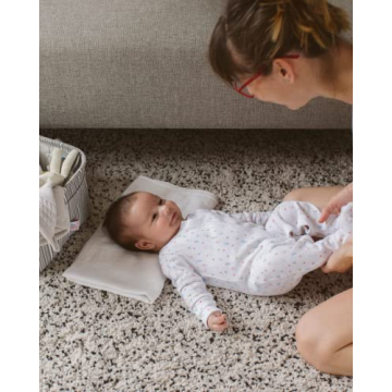 Stylish Gray Diaper Caddy Organizer for Baby Needs