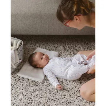 Stylish Gray Diaper Caddy Organizer for Baby Needs