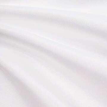 WellColor Shower Curtain Liner 76 Inches Long, Heavy Duty Water Repellent Polyester Bathroom Fabric Shower Curtains for Spa and Hotel Quality, Machine Washable, 72 x 76 Inch