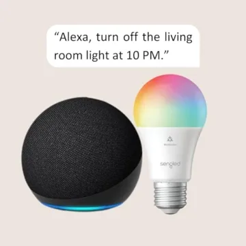 Echo Dot 5th Gen with Sengled Smart Color Bulb Bundle