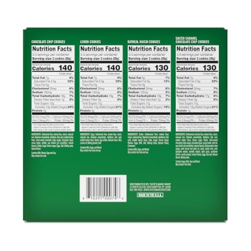 Delicious Tate's Bake Shop Cookies Gift Box - Four Flavors