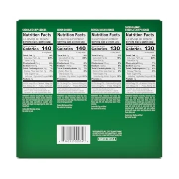 Delicious Tate's Bake Shop Cookies Gift Box - Four Flavors