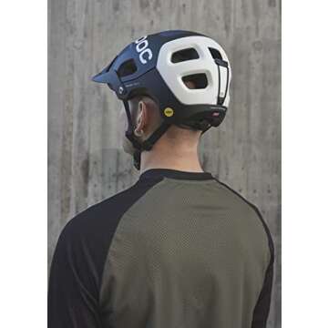 POC Tectal Race MIPS - Advanced Trail, Enduro and All-Mountain Bike Helmet with Aramid Penetration Reinforcement, a Lightweight Size Adjustment System and MIPS Protection