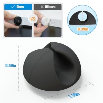 Znben 12 Pack Cable Clips for Ultimate Organization