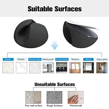 Znben 12 Pack Cable Clips for Ultimate Organization