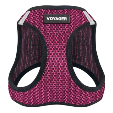Voyager Step-in Air Dog Harness - All Weather Mesh, Reflective, No Pull Harness for Small, Medium Do...