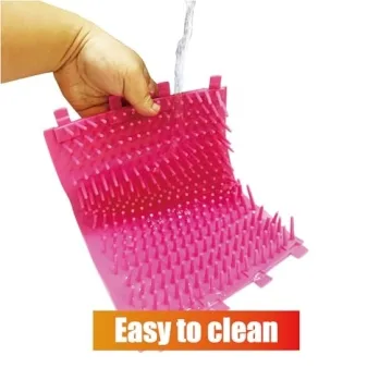 Portable Pet Paw Washer with Handle - Easy Cleaning