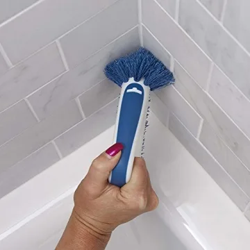Unger 2-in-1 Grout & Corner Scrubber Brush Tool