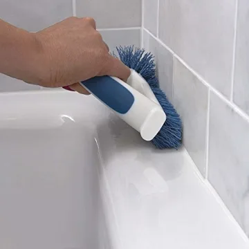 Unger 2-in-1 Grout & Corner Scrubber Brush Tool