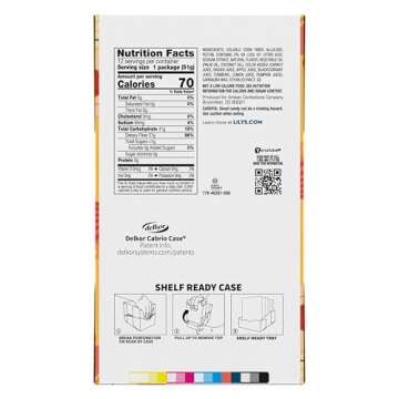 LILY'S Assorted Fruit Flavored No Sugar Added, Gummy Bears Bags, 1.8 oz (12 Count)