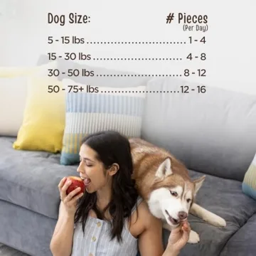 Full Moon Chicken Apple Sausage 12 oz Treats for Dogs