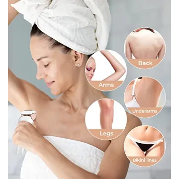 PRITECH Women's Electric Shaver Cordless Waterproof USB Rechargeable