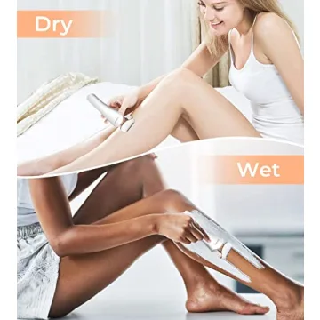 PRITECH Women's Electric Shaver Cordless Waterproof USB Rechargeable