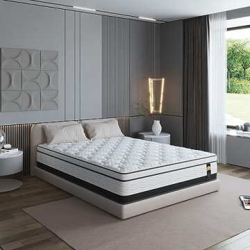 Comfortable Maxzzz Queen Mattress - Hybrid Design & Support