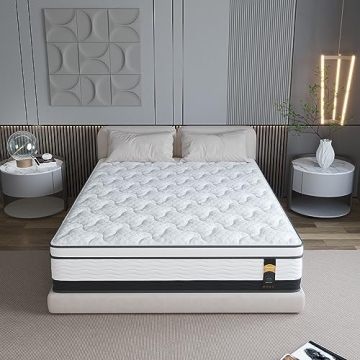 Comfortable Maxzzz Queen Mattress - Hybrid Design & Support