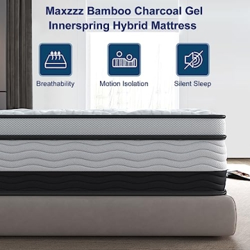 Comfortable Maxzzz Queen Mattress - Hybrid Design & Support
