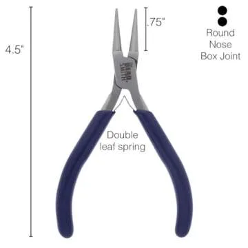 The Beadsmith Round-Nose Pliers – Heavy-Duty Precision for Jewelry Crafting