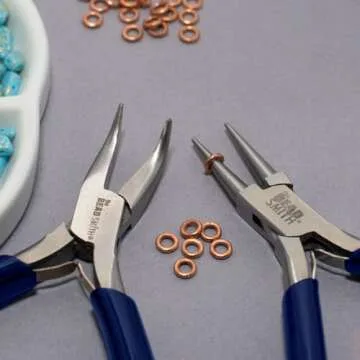 The Beadsmith Round-Nose Pliers for Precision Jewelry Making
