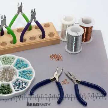 The Beadsmith Round-Nose Pliers for Precision Jewelry Making
