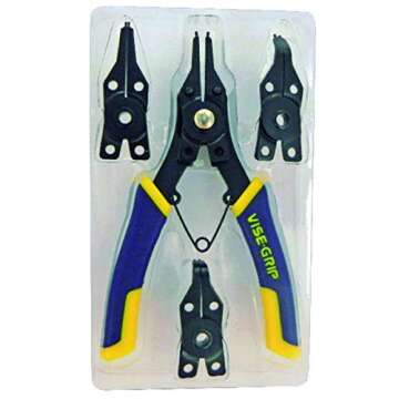 IRWIN VISE-GRIP Convertible Snap Ring Pliers, 6-1/2-Inch (2078900)