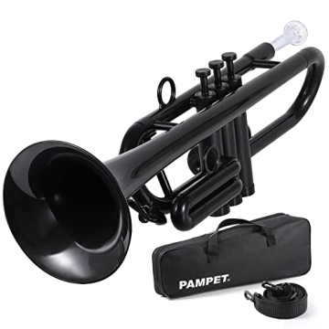 PAMPET Professional Plastic C Trumpet - Durable & Affordable Musical Instrument