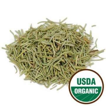Starwest Botanicals Organic Rosemary Leaf Whole, 1 Pound Bag