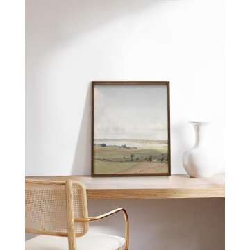 HAUS AND HUES Vintage French Posters - Antique Wall Decor with Vintage Prints, Frame Artwork, and Mo...