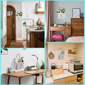 2 Pack Wall Hanging Storage Bag for Home Organization