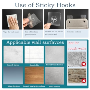 2 Pack Wall Hanging Storage Bag for Home Organization