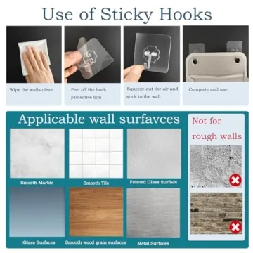 2 Pack Wall Hanging Storage Bag for Home Organization