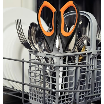 Astercook Heavy Duty Kitchen Shears 3-Pack with Ergonomic Handle